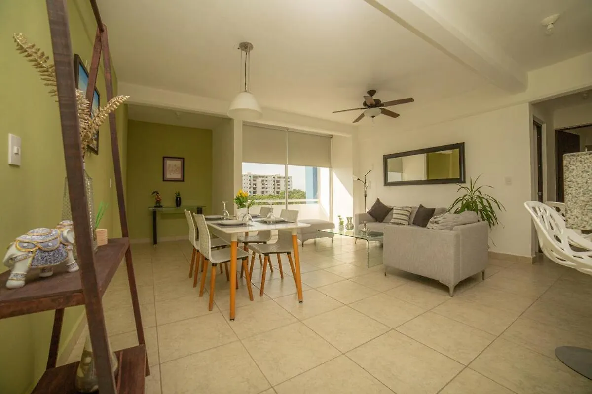 Fantastic Apartment Near Downtown, Amazing Pools And Areas Cancun