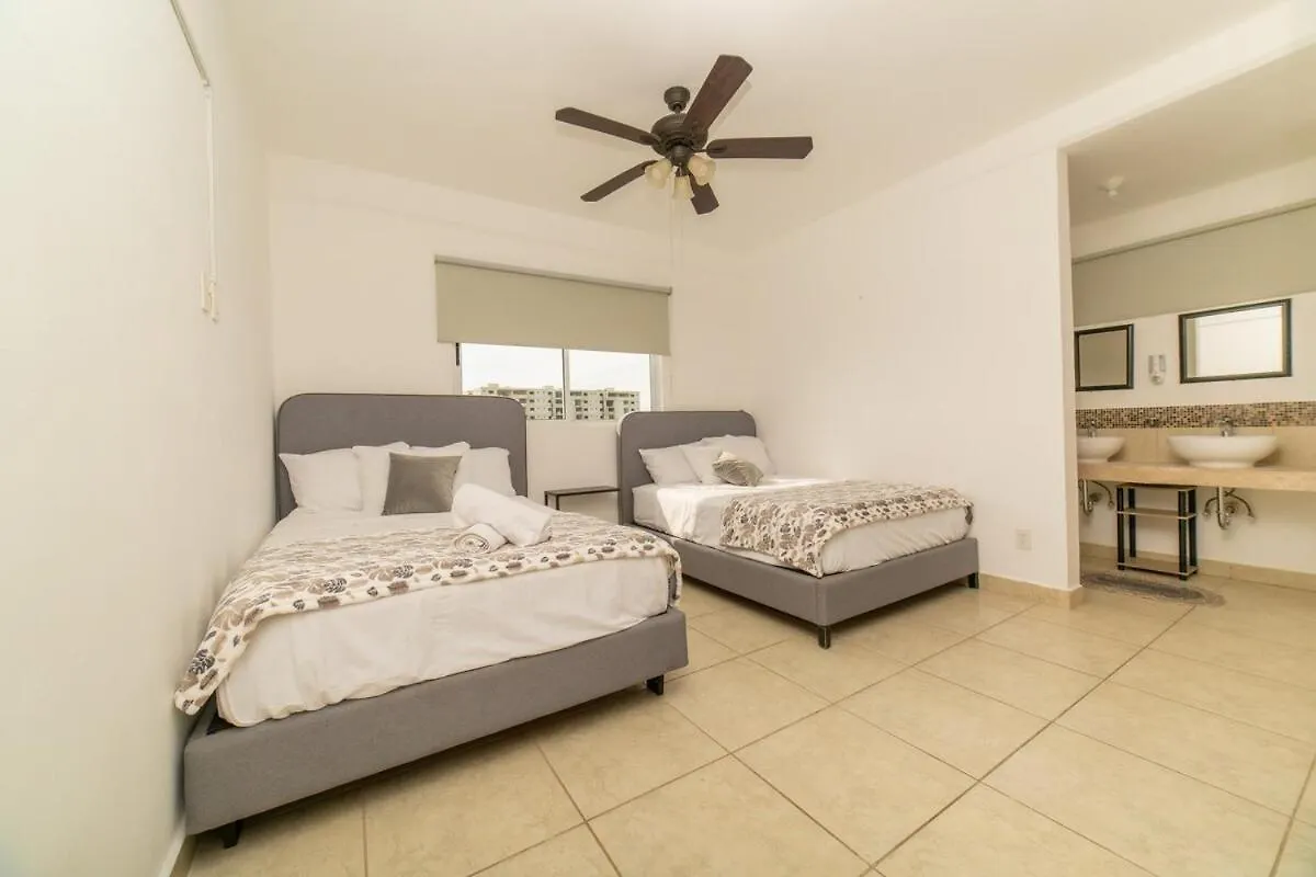 Fantastic Apartment Near Downtown, Amazing Pools And Areas Cancún México