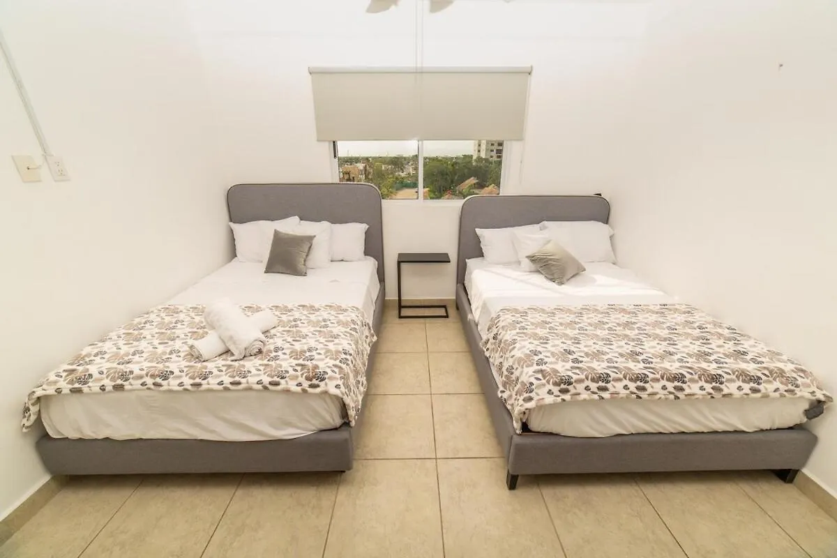 Fantastic Apartment Near Downtown, Amazing Pools And Areas Cancun