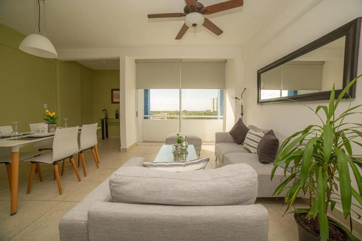 Fantastic Apartment Near Downtown, Amazing Pools And Areas Cancun